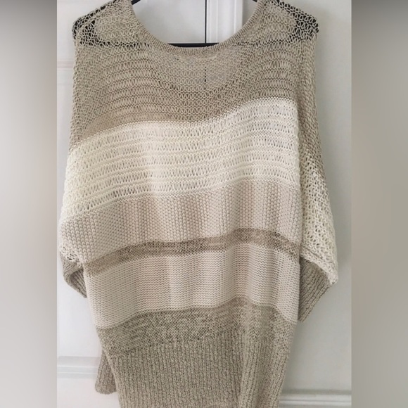 Cato 3/4 Sleeve Sweater Top  Khaki Sz X-Large - Picture 1 of 6
